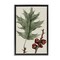 Stupell Industries Vintage Black Oak Leaf Floater Framed Canvas Wall Art Design by Graffi*tee Studios